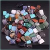 Pendant Necklaces 10 Styles Bk Quartz Natural Stone Hexagonal Prism Point Healing Crystals Chakra Bead Charm For Necklace Jewelry Dr Otpev