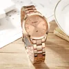 Montres-bracelets Montre en or femmes montres dames créatif acier femmes Bracelet Femme horloge Relogio Feminino Montre Femmebracelets Hect