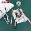 12 stücke Quick Dry Gel Ink Pen Einziehbare Kugelschreiber Büro Zubehör Spitze 0,5mm Für Schule Liefert Schreibwaren
