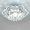 Lustres Creative LED Cristal Fleur Lustre Chambre Intérieur Couloir Salon Éclairage Cuisine Décoration