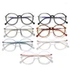 Zonnebrillen frames TR90 Trending Product Fashion Stylish Clear Eye Glazen Vintage Round Metal Spectales Eyewear Computer Bescherming Vul