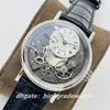 Orologio da uomo di design ZF Orologi 40X11.65mm Movimento automatico della macchina Cassa in acciaio Cinturino in pelle italiana Orologio di lusso Orologi da polso