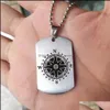 Pendentif Colliers À Mon Fils Fille Amour Papa Pour Hommes Femmes En Acier Inoxydable Dog Tag Perles Chaînes De Mode Famille Bijoux Cadeau Drop De Ottka