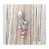 Silver Candy Dangle Charm Red Enamel 925 Sterling Sier Pandora Momentos para el día de Navidad Beads Pulseras Joyas AJC1322 Annajewel D Dhcve