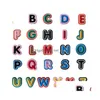 Pièces de chaussures Accessoires Lettres de l'alphabet personnalisées Breloques croco pour chaussures crayon Sandal Cup Sac à dos Etc Deco Drop Delivery Dhxrj