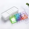 Storage Boxes Moldes Para Resina Rectangle Unique Silicone 3D DIY Resin Epoxy Casting Makeup Holder