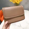 Hobo Bags Cross Body Tofu Bag Women Underarm Shoulder Handbags Genuine leather Handbag purse Lady Pouch Metal buckle Hot sell Lady Wallet