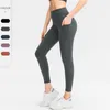 Active Pants Seamless Yoga Leggings Pocket Sport Fitness Women Sportswear Elastic Lift Hip High Waist Slim Gym Clothing