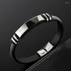 Bangle Stainless Steel Bracelet Men's Fashion Personality Smooth And Women's Handwear Bangles