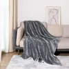 Coperte Coperta invernale addensata per soggiorno Divano caldo peloso Camera da letto termica con capelli lunghi in morbida finta lana