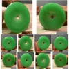 Hänge halsband certifikat kinesisk grön kvartsit jade big cirkel donut amet 35x35mm drop leverans smycken hängen dhu1e