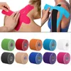 Knee Pads Elbow & 2Size Kinesiology Tape Athletic Sport Recovery Strapping Gym Fitness Tennis Running Muscle Protector Scissor