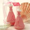 Candle Holders 2pcs/lot Scented Wedding Gift Favors Environmental For Table Decoration In Bride Veil Groom Dress Shape