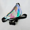 Bolsas de cintura unissex glitter saco vendendo caja fuerte secreta oculta moda holograma transparente laser pvc pu fanny pack