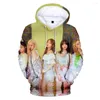 Men's Hoodies 2023 Novelty Korean EXID 3D Men/Women Fans Favorite Fashion Casual Sweatshirts Print Sport