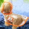 Dog Apparel Arrive Transparent PVC Waterproof Pet Raincoat Clothes Light Small With Hood