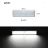 LEDs 10 Wireless Under Cabinet Light Motion Sensor Closet Lamp Battery Powered Wall Wardrobe Nightlight For Kitchen