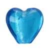 Pärlor 50 X Murano Glass Pendant Heart 12mm 1Set 4mm Rice Acrylic English Letter Pärlan Set