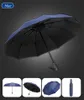 Umbrellas Leodauknow Fully Automatic Triple Folding Waterproof And Windproof High Quality Business Car Men's Women's Umbrella