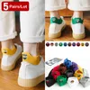 Frauen Socken 5 Paar Koreanische Mode Pack Kawaii Cartoon Kurze Casual Blume Stickerei Baumwolle Lustige Knöchel Weibliche