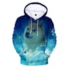 Heren Hoodies Doge Crown / Tiger Lion Gedrukte 3D Men Dames jongens meisjes kinderen kinderen lange mouw sweatshirt hoodie cartoon kleding