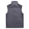 سترات الصيد بالإضافة إلى حجم S-5XL Fleece Vest Classic في منتصف العمر وكبار السن من المخملية المخملية سماكة الخدمية الدافئة Gilet Homme