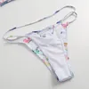 Bikinis con Push-Up para Mujer, traje de baño del 2023, trajes de baño con estampado de mariposa, traje de baño acanalado, conjunto de Bikini, bañadores, Ropa de Mujer