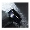 Clusterringe Sinleery Schwarz Dragon Edelstahl Paar Geschenk für Frauen Männer Ehering Band Ring 2021 Trend JZ227 SSK DROP DELIEGER JE DHO2C