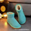 Hot Classical AUS U5854 Korte mini Vrouwen Sneeuwschoenen houden Warm Boot Fashion Man Dames pluche casual warme laarzen schoenen gratis overdracht