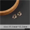 Łańcuchy gufeather m962jewelry akcesoria 18k złota platedzirconpper metaljump ringcharmsjewelry Making