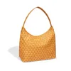 Hobo Shape Shoulder Tote Bag Большая емкость Женские дизайнерские сумки для покупок с застежкой-молнией Ежедневное использование Женский кошелек