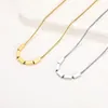 Chaînes De Mode Perforé Cube Ras Du Cou Colliers Géométrie Carré Cuboïde Bloc Collier En Acier Inoxydable Bijoux Pour Femmes Hommes Cadeau Gord22