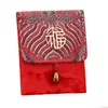 Emballage Cadeau Année Chinoise Enveloppe Rouge Hongbao Paquet Argent Bag1 Drop Delivery Home Garden Festive Party Supplies Event Dhvh3