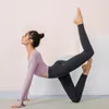 Active Pants Seamless Yoga Leggings Pocket Sport Fitness Women Sportswear Elastic Lift Hip High Waist Slim Gym Clothing