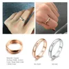 Wedding Rings Classic Engagement for Women Trendy Daily Couple Cubic Zirconia Crystal Fashion Sieraden Accessoires