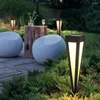 Étanche IP65 LED pelouse lampe en aluminium pilier lumière extérieure jardin voie paysage lumières Villa cour bornes