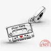 Charms 925 Sterling Sier Red Enamel Nostalgic Cassette Dangle Charm Fit Pandora Bracelet Diy Jewelry Accessories Drop Delivery Findi Dhcky