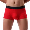 Underpants Boys Boxers Men Underwear Breathable Solid Color Boxershorts Shorts Ropa Sexy Hombre Homewear Cotton