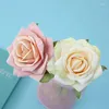 Koreansk version av Rose Silica Gel Pen Simulation Flowers Plastic Soft Quick-Drying Ink Stationery