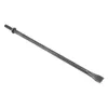 Pneumatic Tools 350mm Hard 45# Steel Solid Long Air Chisel Impact Head Support For Cutting / Rusting Removal