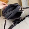 hot Handbags Men Leather TRIO Messenger Bags Luxury Shoulder Bag Make up Bag Designer Handbag Tote Waist Bags Men Women Briefcases