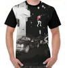 Herr t-skjortor märke-science fiction grafik t-shirt män toppar tee kvinnor skjorta rolig tryck o-hals kort ärm tshirts