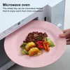 Placas Dinner Plate Plate à prova de choque anti-arranhão plástico resistente ao calor para casa