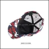 Ballkappen Outdoor Camouflage Verstellbare Kappe Armee Angeln Jagd Wandern Basketball Snapback Hut Drop Lieferung Mode-Accessoires Ha Otih2