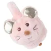 MUFFOS DE ARIGOS GIRL GIRL COREANO CARAÇÃO FOLHO DE MOUTO MOUSE QUENTE ARMULHOS PLUSH PLUSH PROVENA AJUSTÁVEL DE VENTO EMIM PRONALO DE VENTO