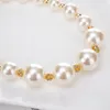 Choker Chokers Collier Collier Collier Crystal Gig Imitation Pearls For Women Wedding Gifts Jewelrychokers Pear22