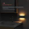 Veilleuses sans fil liaison induction LED lumière USB rechargeable capteur de mouvement lampe murale pour cuisine escalier couloir chambre salle de bain