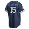 2022 S-4XL Özel Bobby Witt Jr. Jersey Patrick Mahomes George Brett Salvador Perez MJ Melendez Whit Merrifield Royals Andrew Benintendi Beyzbol Erkekler Kadınlar Gençlik