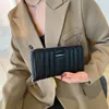 Brieftaschen 2023 Frauen Horizontal Lange und Geldbörsen PU Leder Brieftasche Weibliche Geldbörse Große Kapazität Telefontasche