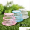 Gift Wrap 12 Pcs Transparent Ps Grade Plastic Candy Box Cake Model Shape Storage1 Drop Delivery Home Garden Festive Party Supplies Ev Dhzqh